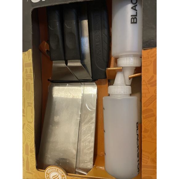 Blackstone Professional Stainless Steel Griddle Accessories Tool Kit 5 Piece NEW - Picture 2 of 7